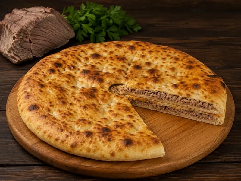 Осетинский пирог с мясом